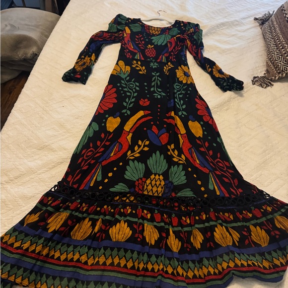 Farm Rio Floral Multicolor Maxi Dress - Picture 4 of 4